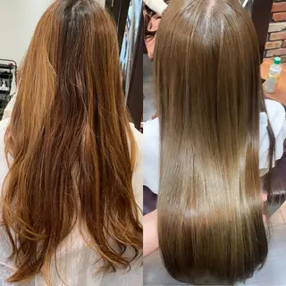 ロング L’ora 成田さおりのヘアスタイル