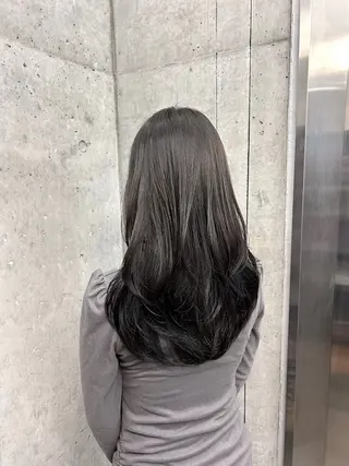 セミロング ANJU/本町肥後橋 /似合わせカラー💖のヘアスタイル