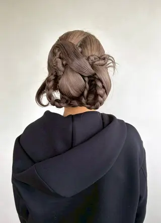 ヘアアレンジ 横田 愛梨のヘアスタイル