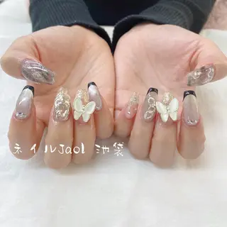 ロング ネイルJaol 池袋のネイルデザイン