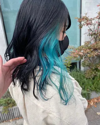 ロング カラー ブリーチ特化/レイヤ ーカット🥀マサルのヘアスタイル