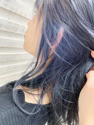セミロング 韓国ヘア🕊村上 ののこ🕊のヘアスタイル