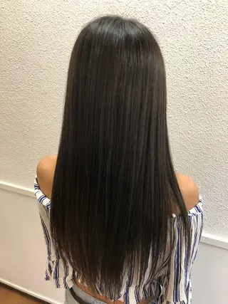 ロング パーマ 髪質改善/美髪矯 正ヤマモトハルキのヘアスタイル