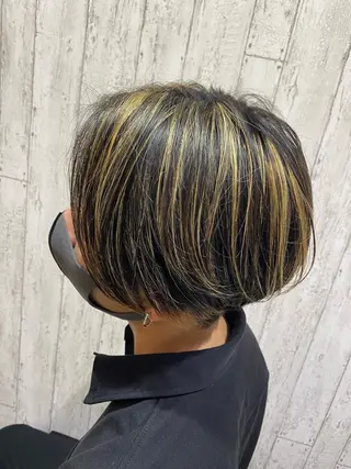 カラー メンズ 🦋店長🦋 ほんさわ みずきのヘアスタイル