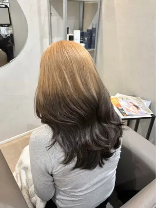 ロング カラー ハイトーン/外国人風 カラー/メンズパーマのヘアスタイル