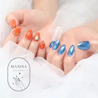 ネイル nailsalon Manina齋藤愛美のネイルデザイン