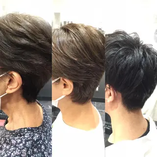 ショート Annon プライベートサロンのヘアスタイル