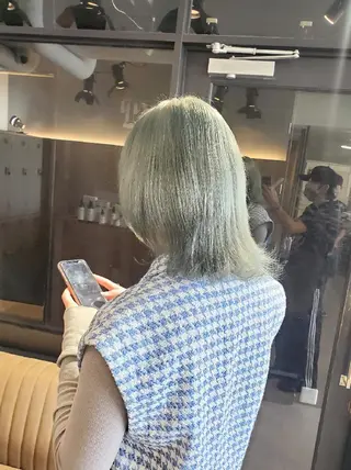 ミディアム ✨本日空きあります✨ 遠田コウヘイ🌟のヘアスタイル