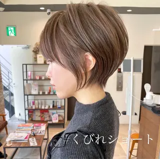 ショート 大人ショート特化/ カットモデル/表参道のヘアスタイル