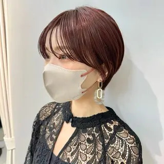 ショート カラー Hiroto/表参道 /ブリーチカラー⚡️のヘアスタイル