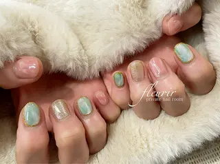 ネイル フルリール 【プライベートサロンのネイルデザイン