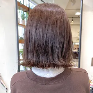 ミディアム カラー ヘアアレンジ 【ダメージレス施術】 【透明感】北村 拓也のヘアスタイル