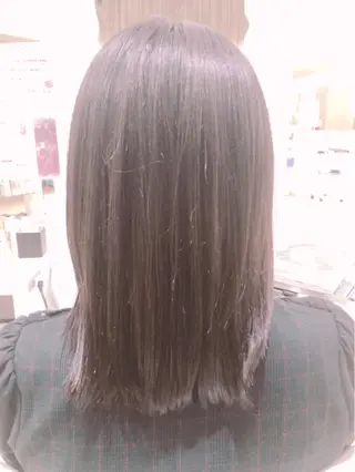 セミロング 上田 篤史のヘアスタイル