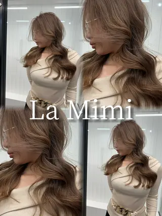 カラー La Mimiのヘアスタイル