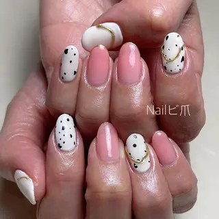 ネイル Nail ビ爪のネイルデザイン