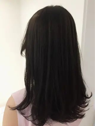 セミロング カラー パーマ ヘアアレンジ ✨ハイクオリティ✨ 山本香也のヘアスタイル