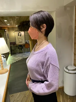 ショート 吉田 光佑のヘアスタイル