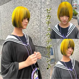 ショート カラー 美髪矯正・レイヤー 倉友哉のヘアスタイル