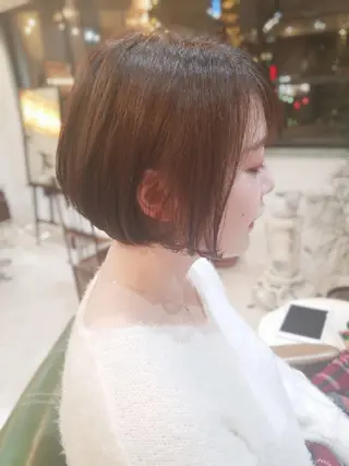 ショート すずき えりのヘアスタイル