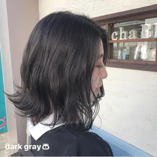 カラー garden HAIR 優月のヘアスタイル