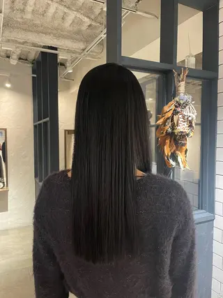 ロング カラー 井上 飛鳥のヘアスタイル