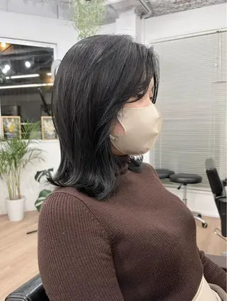 ロング カラー パーマ ヘアアレンジ メンズ キッズ ネイル マツエク・マツパ アイブロウ ブリーチ　ハイトーン 特化🌈フジタハルキのヘアスタイル