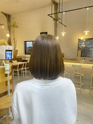ミディアム カラー 大西 未来のヘアスタイル