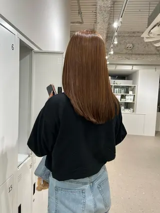 セミロング 小西 瑞穂のヘアスタイル