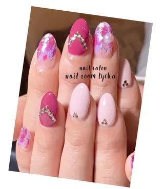 ネイル ﾈｲﾙﾙｰﾑﾘｯｶ 𝐦𝐚𝐲𝐮のネイルデザイン