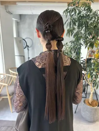 ヘアアレンジ ayu omochaのヘアスタイル