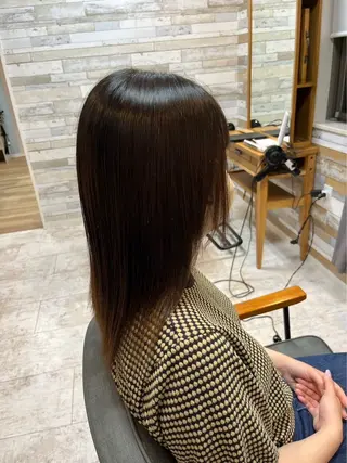 ミディアム カラー TELAHAIR ﾓﾃﾞﾙ募集TOMOのヘアスタイル