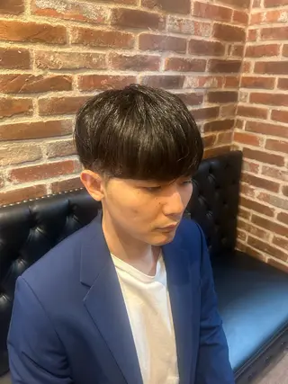 ミディアム メンズ Mr. Hayaのヘアスタイル