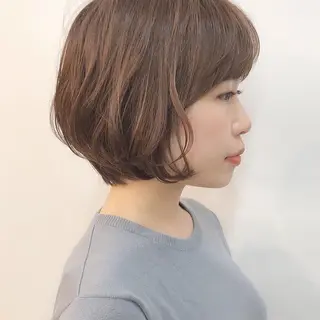 ショート 山野 稚奈のヘアスタイル