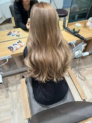 ロング カラー 田中 洸樹のヘアスタイル