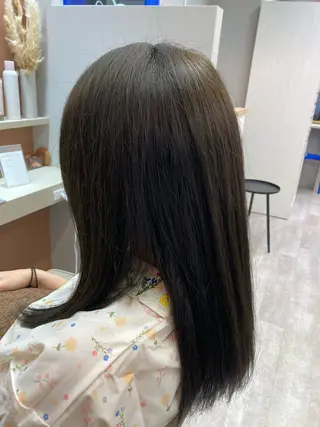 セミロング 池田 太一のヘアスタイル