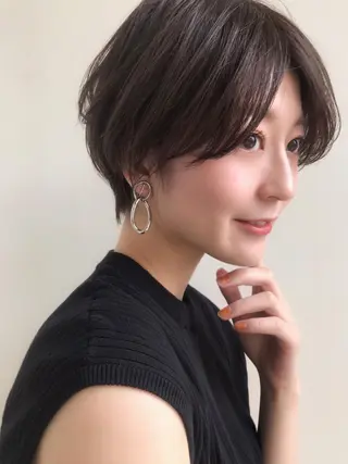 ショート 艶髪ショートの匠✂️ 錦糸町佐藤店長のヘアスタイル