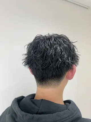 カラー パーマ メンズ 透明感カラー/ 髪質改善/サクラ🌸のヘアスタイル