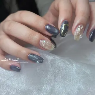 ネイル mks＊nail //  枚方長尾のネイルデザイン