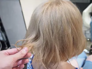 ショート ミディアム カラー ヘアアレンジ Memories 銀座のヘアスタイル