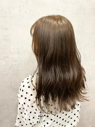 ロング ケアブリーチ 黒瀬有汰のヘアスタイル