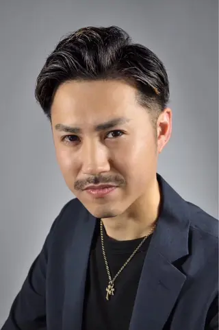 ショート カラー パーマ メンズ 武井 凌のヘアスタイル