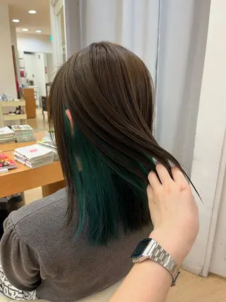 ミディアム カラー 💠つたふうか/ 韓国/メンズヘア💠のヘアスタイル