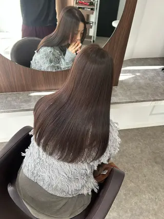 ロング タナカ レイヤのヘアスタイル