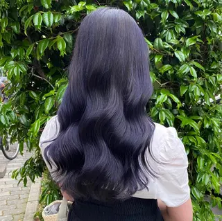 ロング カラー マンツーマン女性 美容師 奏のヘアスタイル