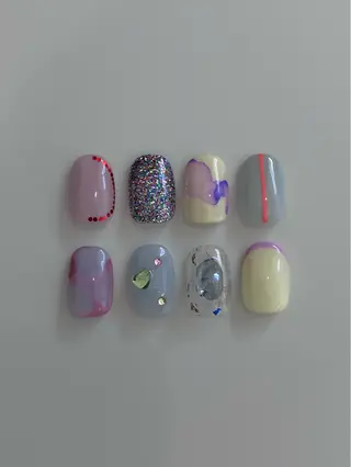 ネイル LETTER_& SAKIのネイルデザイン