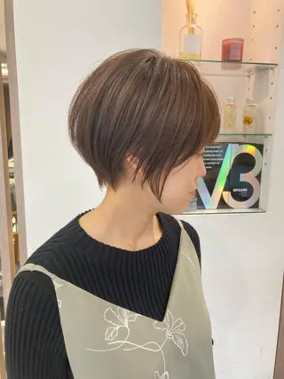 ショート 中江 翔のヘアスタイル