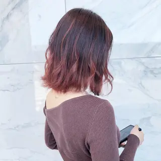 ショート カラー ヘアアレンジ yoshino yukoのマツエク・マツパデザイン
