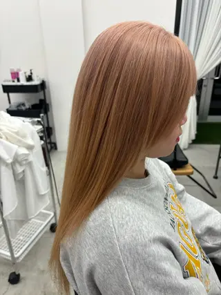 ロング カラー Telasu 🐈ゆうかのヘアスタイル