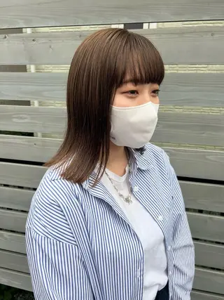 ミディアム 🌿寄り添い型美容師 🌿yuiのヘアスタイル
