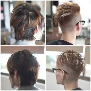 ショート メンズ 中島 剛のヘアスタイル